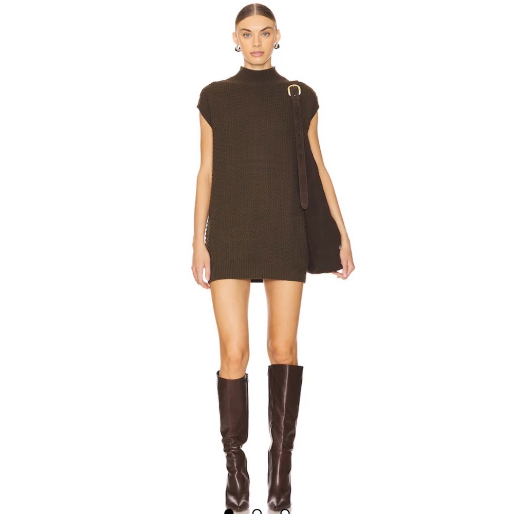 REVOLVE Stitches & Stripes Mini Knit Dress